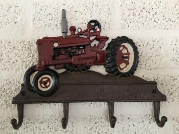 Garderobe mit Traktor Farsnall, Deko